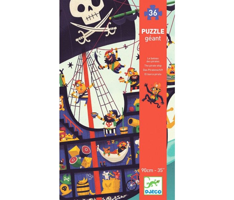 BARCO PIRATA PUZZLE GIGANTE