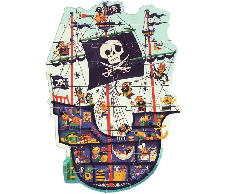 BARCO PIRATA PUZZLE GIGANTE - Imagen 2